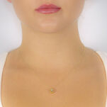 Naszyjnik złoty pr.585 kropla 45cm - 3