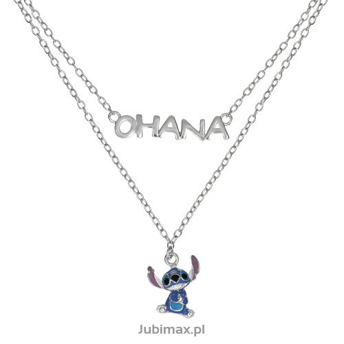 Naszyjnik srebrny Disney NS00059SRHL-17.CS Ohana