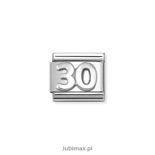 Nomination Link Silver 925 330101-58 Liczba 30