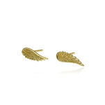 Kolczyki złote pr.375 skrzydła