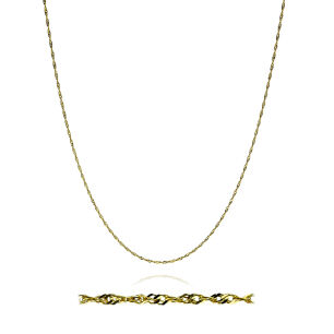 Łańcuszek złoty pr.333 singapur 50cm
