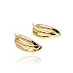 Kolczyki złote pr.333 plecione