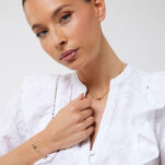 Bransoletka Guess UBB05516JWYGS Tiny Pearly - 3