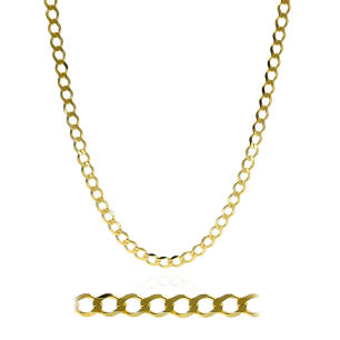 Łańcuszek złoty pr.333 pancerka 55cm