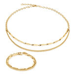 Bransoletka Coeur de Lion 0801-30-1600 Twisted Layers - 2