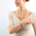 Bransoletka Coeur de Lion 0801-30-1600 Twisted Layers - 3