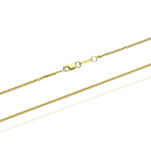 Łańcuszek złoty pr.585 spiga diamentowana 45cm
