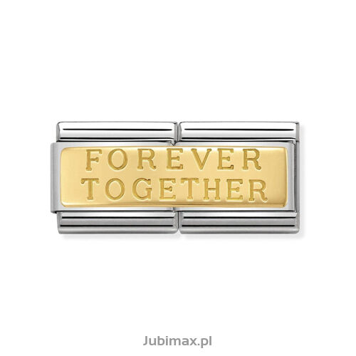 Nomination Link Gold 18K 030710-02 Na zawsze razem