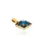 Zawieszka z london blue topazem AP195 1,43ct