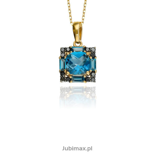 Zawieszka z london blue topazem AP195 1,43ct