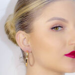 Kolczyki złote pr.585 koła - 3