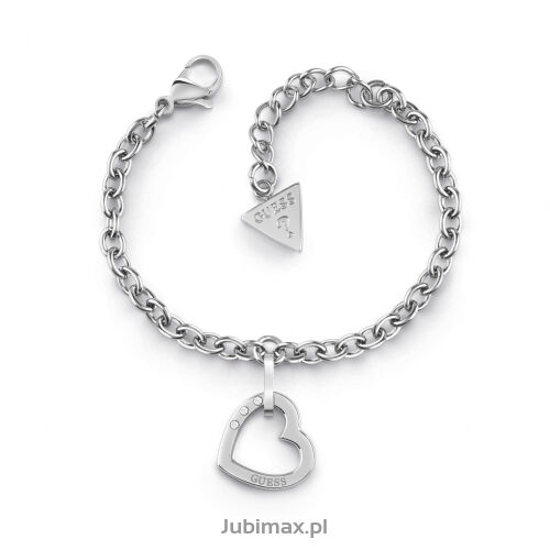 Bransoletka Guess UBB29074-S Hearted Chain