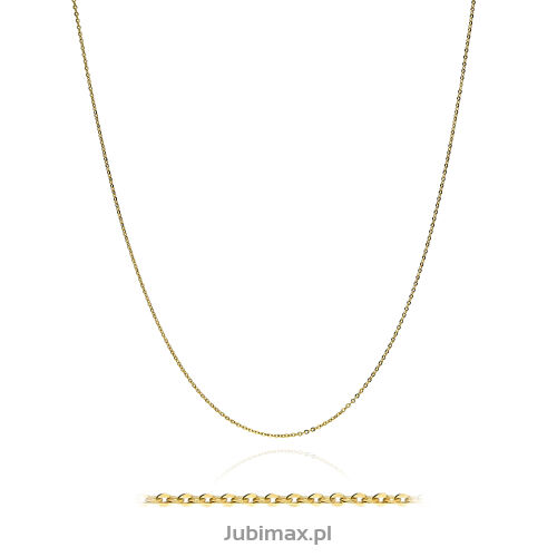 Łańcuszek złoty pr.375 ankier 45cm