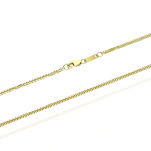 Łańcuszek złoty pr.585 spiga diamentowana 45cm