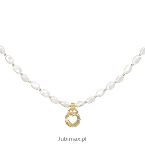 Naszyjnik Guess UBN03339JWYGT-U Rolling Hearts