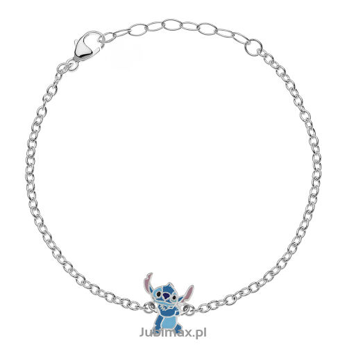 Bransoletka srebrny Disney BS00094SL-65.CS Stitch