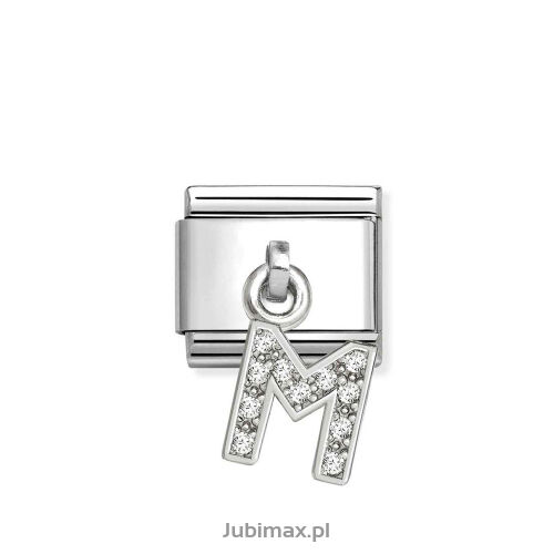 Nomination Link Silver 925 331818-13 Litera M
