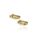 Kolczyki złote pr.375 z cyrkoniami