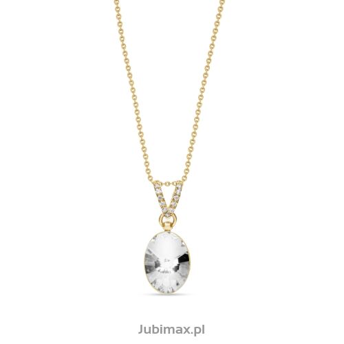 Naszyjnik Oval Chic Gold SWAROVSKI NCG412214C