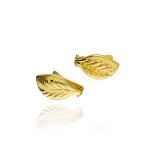 Kolczyki złote pr.585 liście