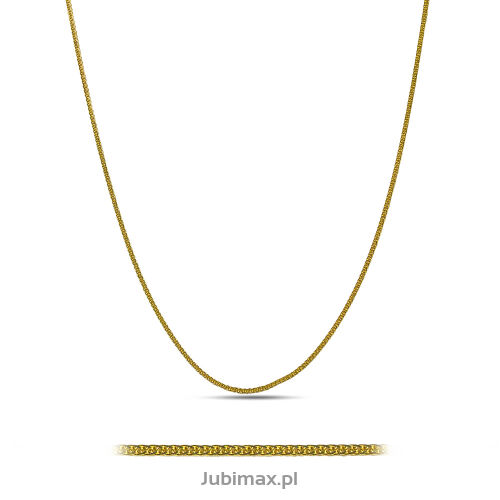 Łańcuszek złoty pr.333 spiga diamentowana 42cm