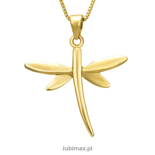 Zawieszka złota pr.585 ważka