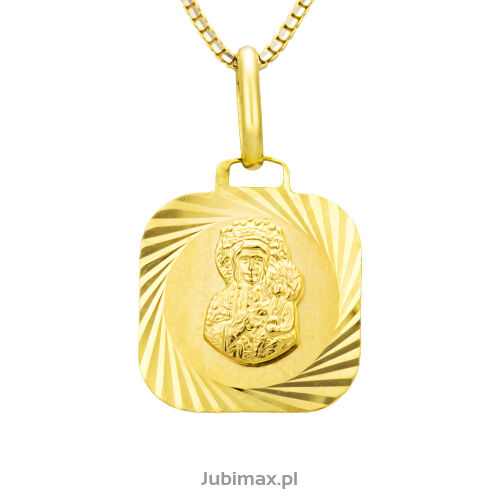 Medalik złoty pr.333 Matka Boska