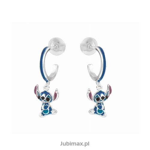 Kolczyki srebrne Disney ES00098SRHL.CS Stitch