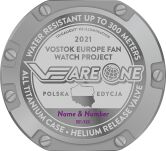 Zegarek Vostok PX84-620H449 VEareONE Polish Edition