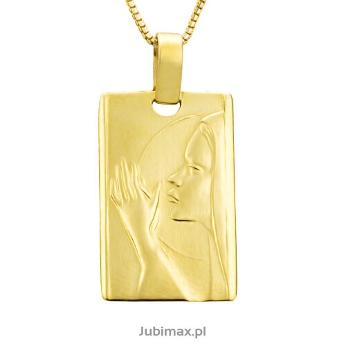 Medalik złoty pr.333 Maryja