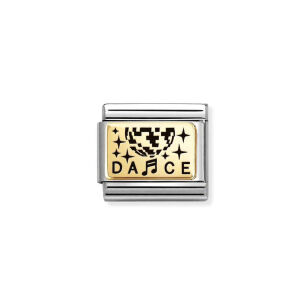 Nomination Link Gold 18K 030166-43 Taniec kula