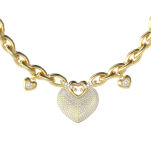 Naszyjnik Guess UBN05205JWYGTU Crazy in Love - 2