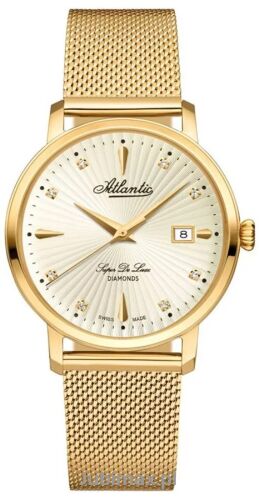 Zegarek Atlantic 29355.45.37 Super de Luxe Diamond