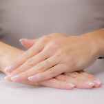 Pierścionek złoty pr.333 z cyrkoniami r18 - 3