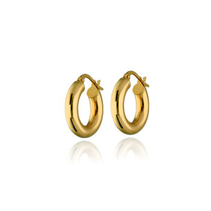 Kolczyki złote pr.585 kółka