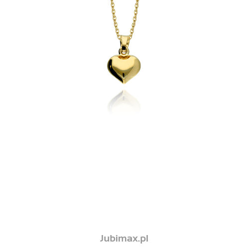 Zawieszka złota pr.585 serce