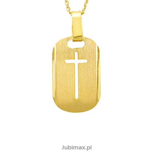 Zawieszka złota pr.333 z krzyżem