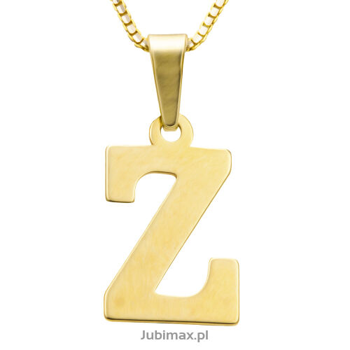 Zawieszka złota pr.333 litera Z