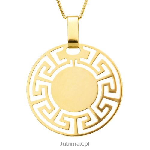 Zawieszka złota pr.585 wzór grecki