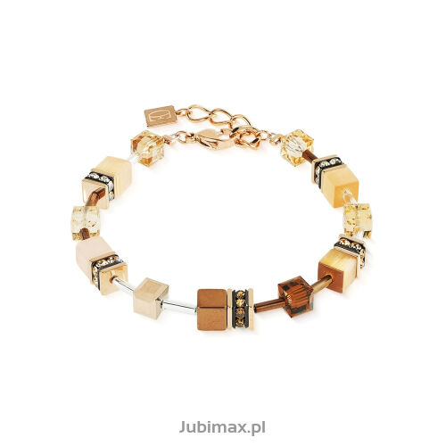 Bransoletka Coeur de Lion 2838-30-1100 GeoCUBE Mocha Mousse