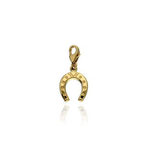 Zawieszka złota pr.585 charms wiszący podkowa