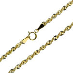 Naszyjnik złoty pr.333 kordel 45cm