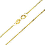 Łańcuszek złoty pr.585 spiga diamentowana 42cm