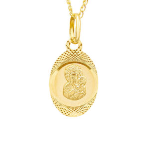 Medalik złoty pr.585 Matka Boska