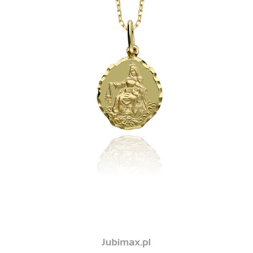 Medalik złoty pr.585 szkaplerz