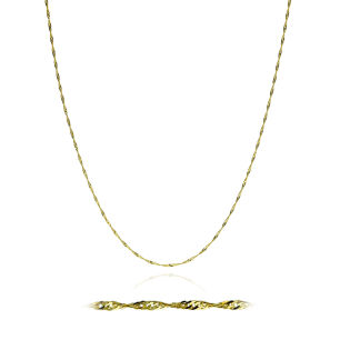 Łańcuszek złoty pr.333 singapur 42cm