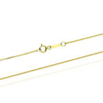 Łańcuszek złoty pr.585 spiga diamentowana 45cm
