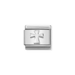 Nomination Link Silver 925 330106-02 Krzyż