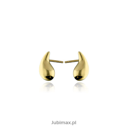 Kolczyki złote pr.375 krople