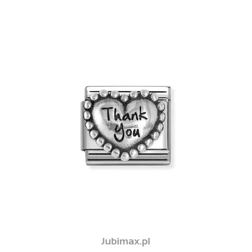 Nomination Link Silver 925 330101-83 Serce 